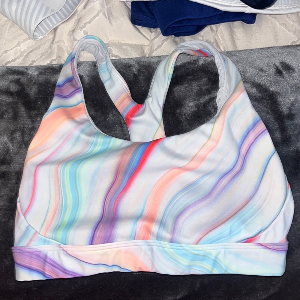 Athlete sports bra